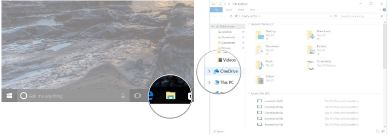 Sao lưu hình ảnh trên máy tính Windows 10 như thế nào?