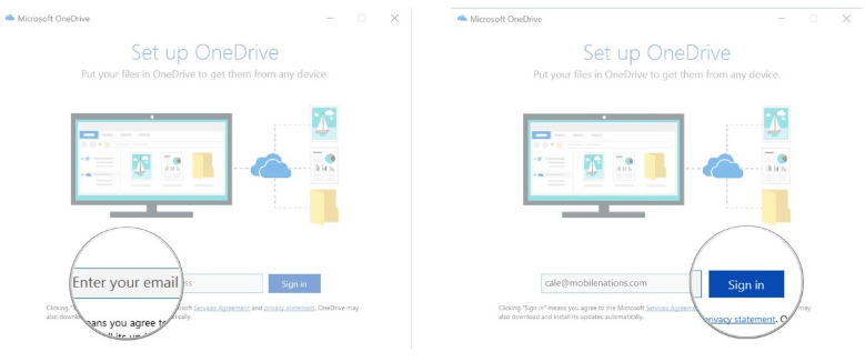 Chọn Sign in Chọn Sign in
