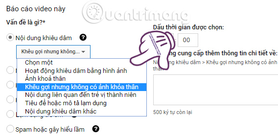 Lý do report video Youtube Lý do report video Youtube