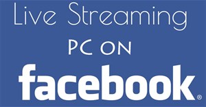 Cách live stream trên Facebook máy tính, laptop