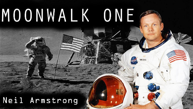 Neil Armstrong phi hành g ia đầu tiên đặt chân lên Mặt Trăng