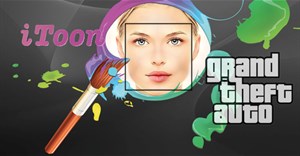 Cách sửa ảnh theo phong cách game GTA bằng iToon