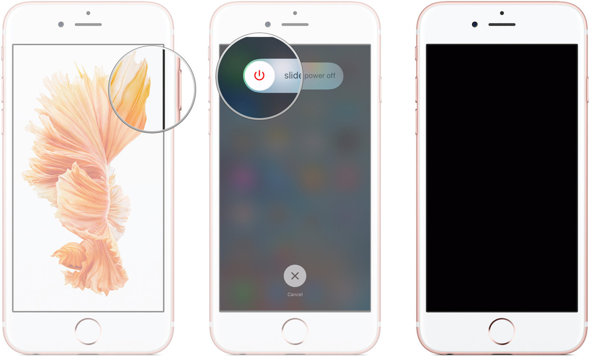 Tắt nguồn hoặc khởi động lại iPhone