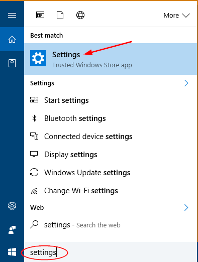 Tổng hợp một số cách truy cập nhanh ứng dụng Settings trên Windows 10