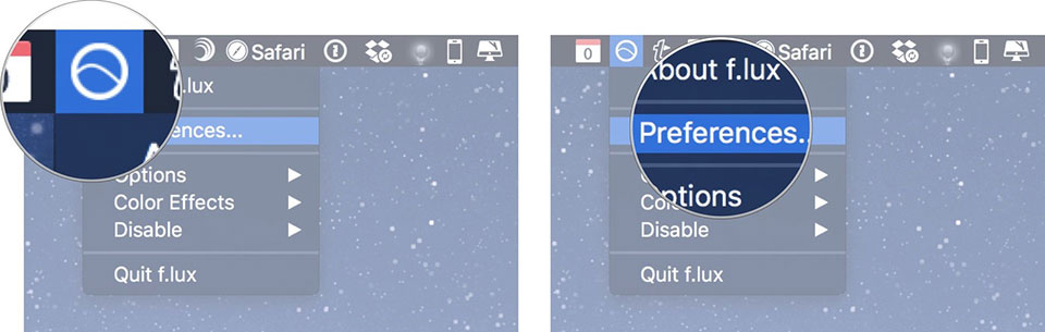 Cách đưa tính năng Night Shift lên Mac bằng F.lux