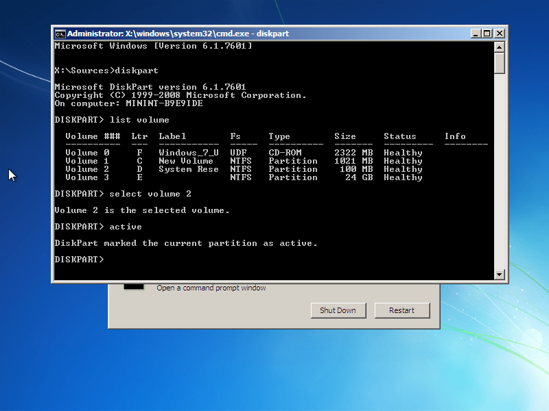 Các bước sửa lỗi 0xc0000225 trên Windows Vista/7/8/8.1/10