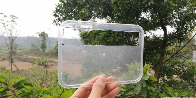 Cắt theo hình đã kẻ