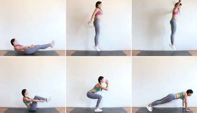 Những bài tập thể dục ngắn Những bài tập thể dục ngắn