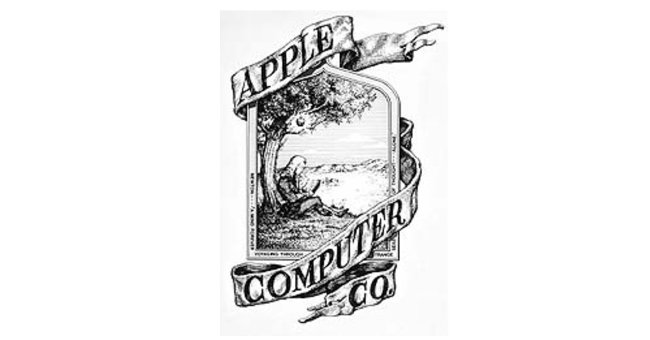 Logo đầu tiên của Apple Logo đầu tiên của Apple