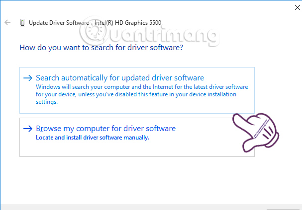 Phương thức cập nhật card màn hình Phương thức cập nhật card màn hình