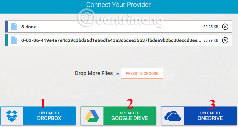 Chọn dịch vụ lưu trữ đám mây Chọn dịch vụ lưu trữ đám mây