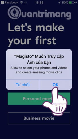 Hướng dẫn tạo video hình ảnh trên iPhone bằng Magisto