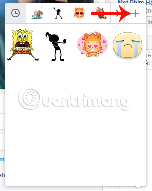 Thêm sticker cho Facebook