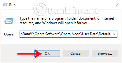 Cách mở thư mục chụp ảnh màn hình trên Opera Neon