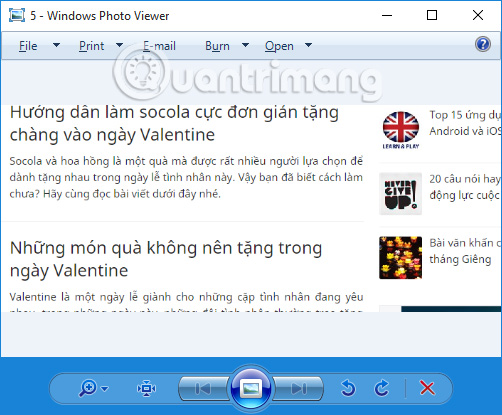 Ảnh chụp màn hình trình duyệt Opera Neon