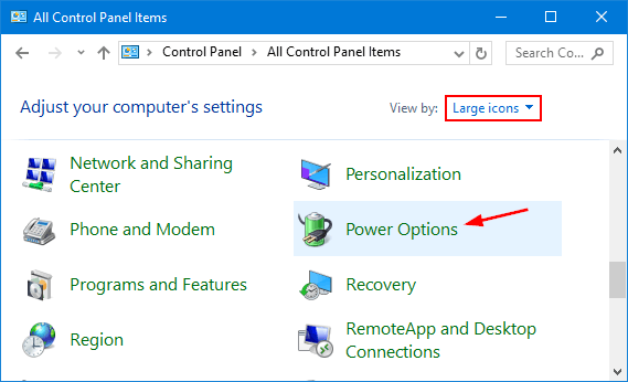 Tùy chọn Sleep bị thiếu trên Menu Power Windows 10/8/7, đây là cách khôi phục