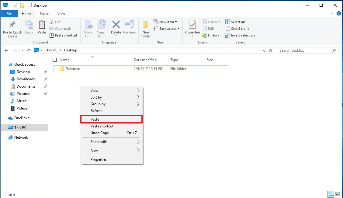 Chọn Paste Chọn Paste