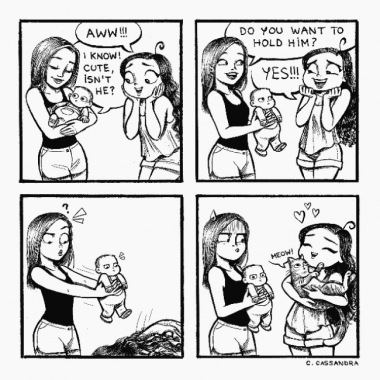 Bạn có phải là một cô nàng thích mèo không?