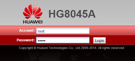 Nhập thông tin username và mật khẩu