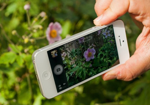 Sử dụng phím tăng Volume để chụp ảnh