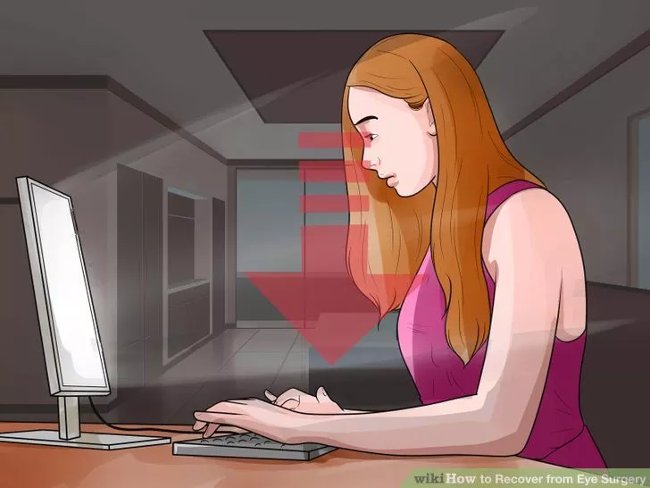 Hạn chế tiếp xúc với màn hình vi tính