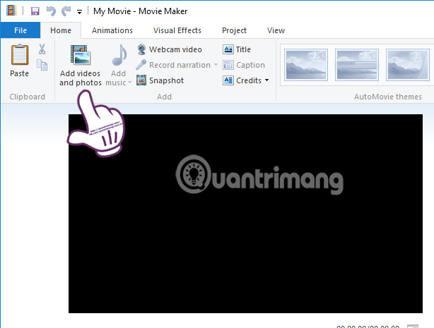 Add videos and photos Add videos and photos
