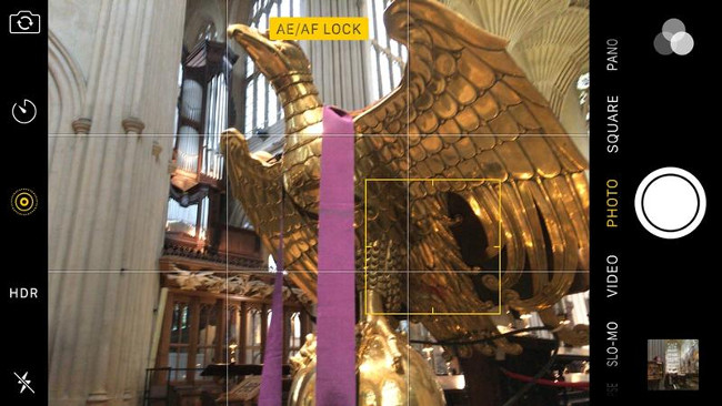 Giữ ánh sáng cố định