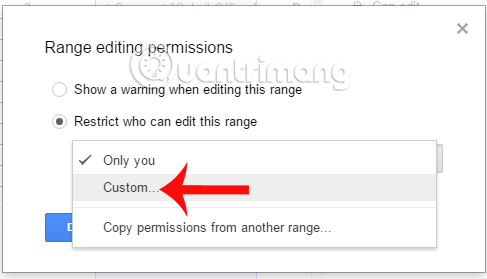 Thay đổi người chỉnh sửa dữ liệu Thay đổi người chỉnh sửa dữ liệu