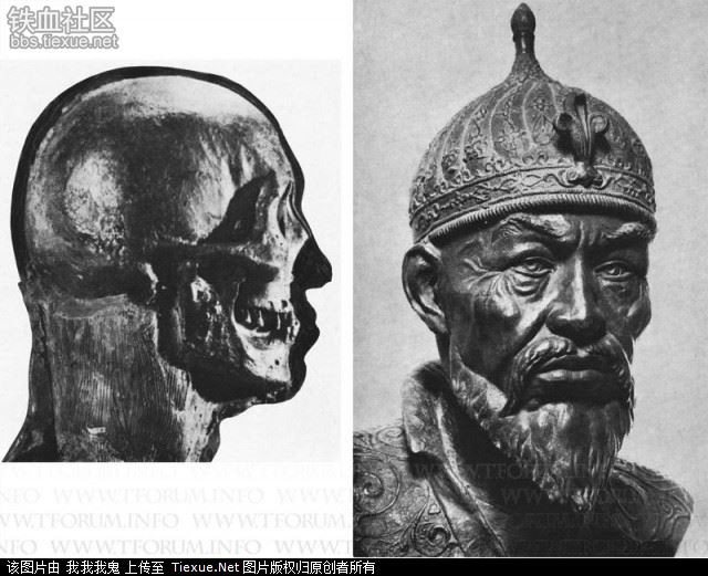 Hộp sọ của Timurm, một trong những tướng lĩnh xâm lược vĩ đại người Mông Cổ   Hộp sọ của Timurm, một trong những tướng lĩnh xâm lược vĩ đại người Mông Cổ