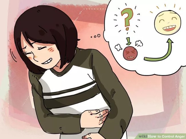 Thử tìm vài điểm hài hước trong tình huống khiến bạn tức giận