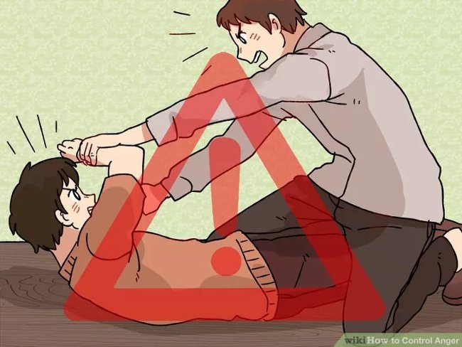 Quan sát dấu hiệu mất kiểm soát trong cơn giận