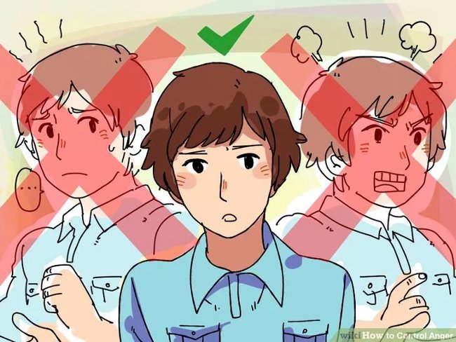 Luyện tập biểu hiện quyết đoán cơn tức giận