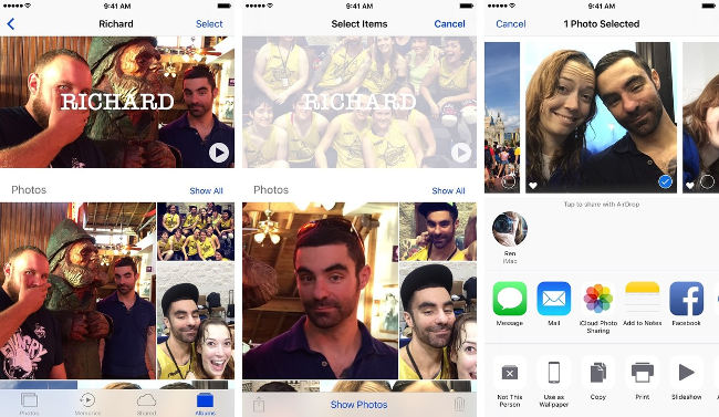 Toàn tập về ứng dụng Photos trên iPhone/iPad - Phần 3: Tính năng nhận diện khuôn mặt trên ảnh