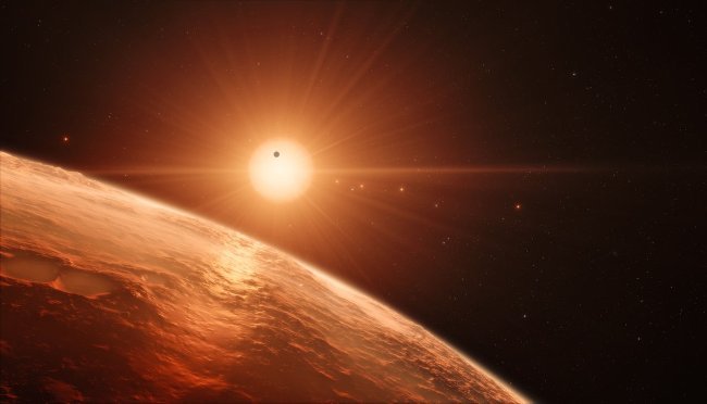 Trappist-1- một hệ sao có 7 hành tinh