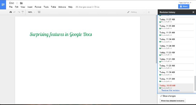 40+ mẹo trong Google Docs (P1)