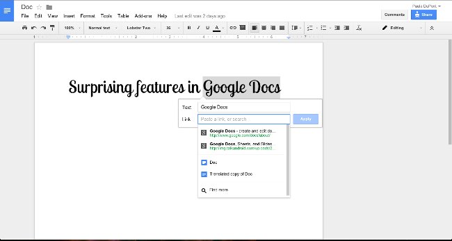 40+ mẹo trong Google Docs (P1)