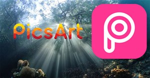 Cách thay ảnh nền nghệ thuật bằng PicsArt