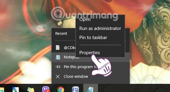 Cách thay đổi biểu tượng mặc định trên Windows 10