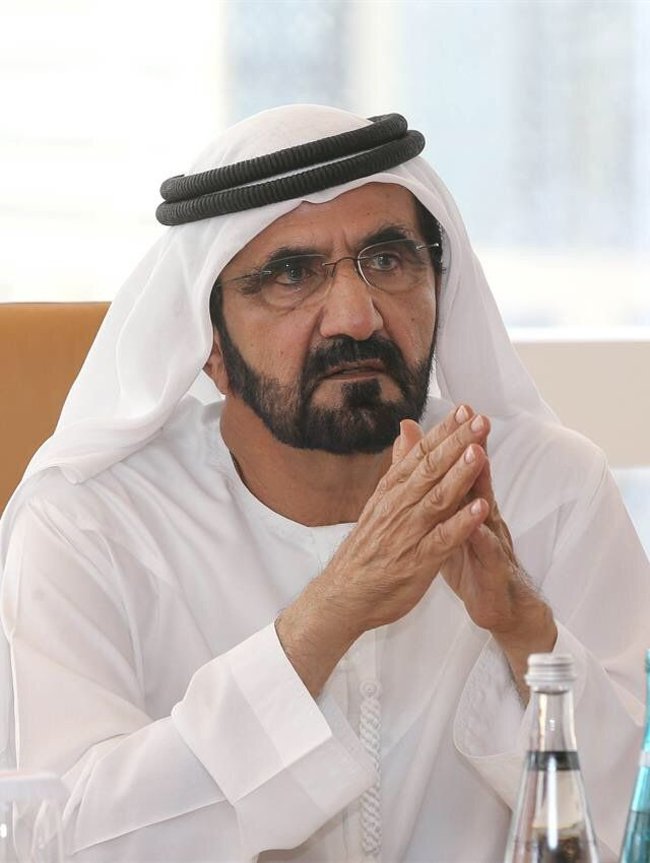 Thủ tướng kiêm phó Tổng thống Các Tiểu vương quốc Ả Rập Thống nhất (UAE) Sheikh Mohammed bin Rashid Al Maktoum