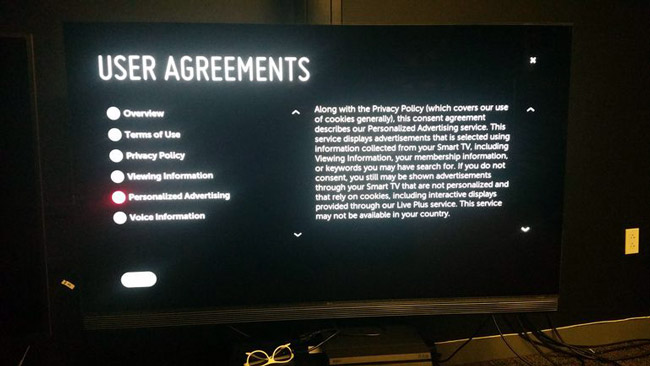 thu thập data trên dòng SmartTV cũ của SamSung