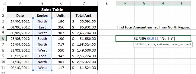 Thêm tham số Criteria trên Excel