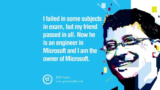 Câu nói về thành công của Bill Gates