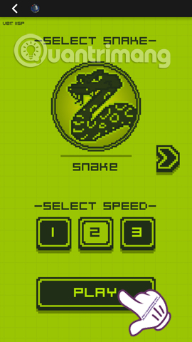 Nhấn Play chơi game Rắn săn mồi