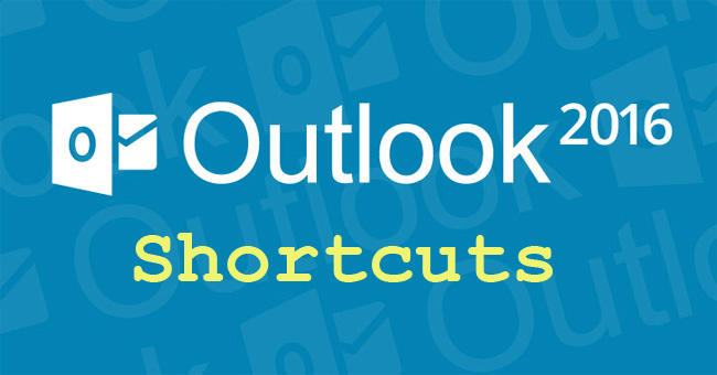 Phím tắt cho Outlook 2016