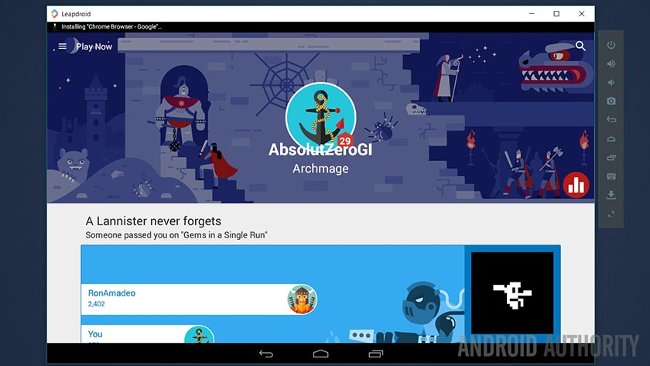 Giới thiệu Leapdroid