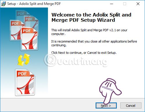 Adolix Split and Merge PDF ghép file PDF
