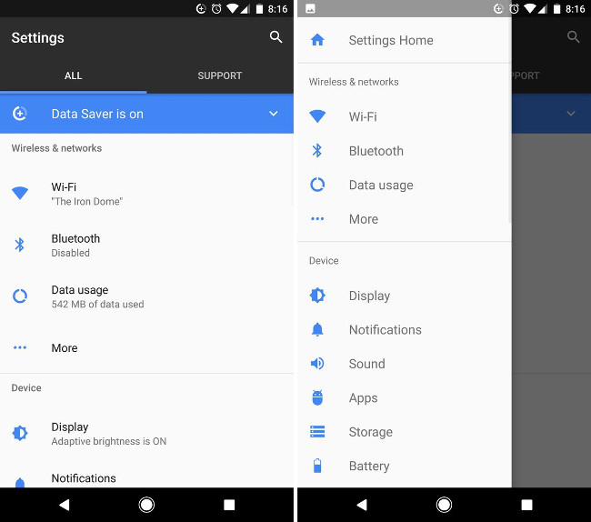 Mục cài đặt ứng dụng mới Mục cài đặt ứng dụng mới