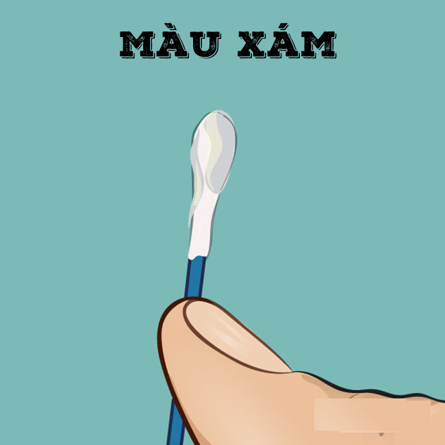 Ráy tay có màu xám