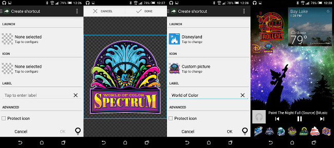 Bạn cũng có thể thay đổi biểu tượng tùy chọn nếu không thích những biểu tượng gợi ý