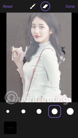 Làm nét phân vùng hình ảnh